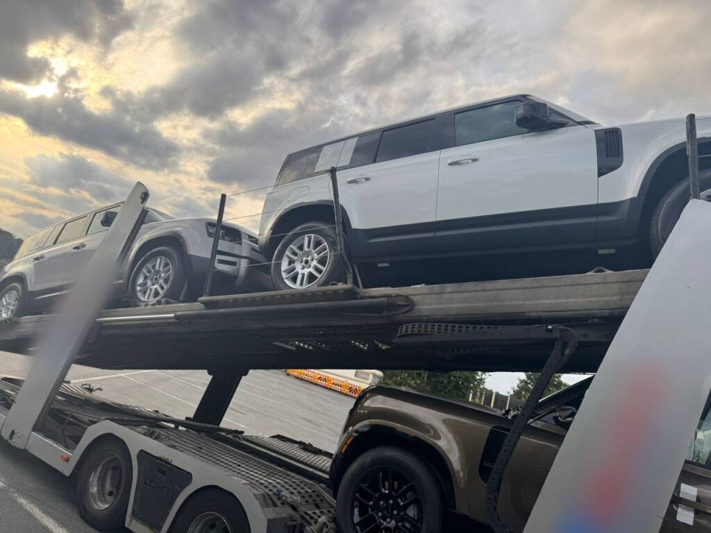 Грузовой эвакуатор. Транспортировка автовоза Iveco из Страсбурга / Strasbourg ( Франция ) до Каунаса / Kaunas ( Литва )